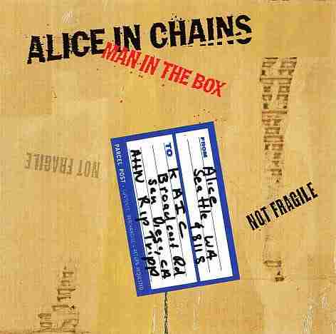 ALICE IN CHAINS: MAN IN THE BOX Studio Single Album (1991)