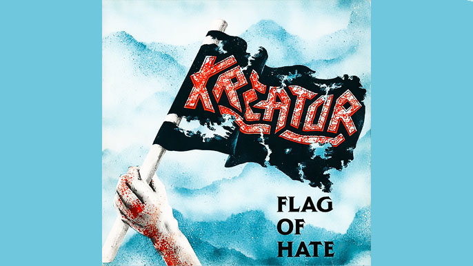 KREATOR: FLAG OF HATE Debut EP Album (1986)