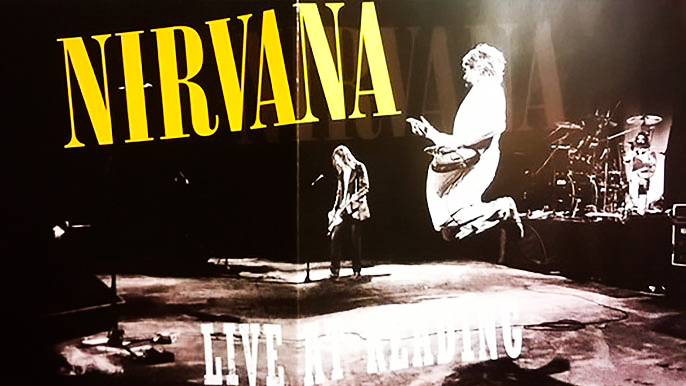 NIRVANA: LIVE AT READING Live Album (1992)