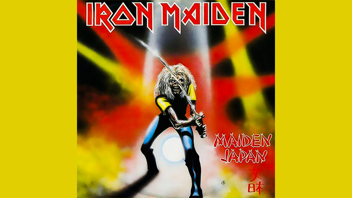 IRON MAIDEN: MAIDEN JAPAN Live EP Album (1981)