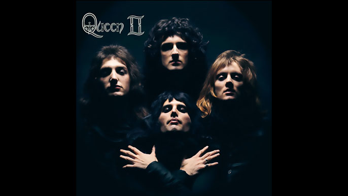 QUEEN: QUEEN II Second Studio Album (1974)