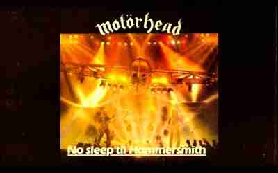 MOTORHEAD: No Sleep ’til Hammersmith Live Album (1981)