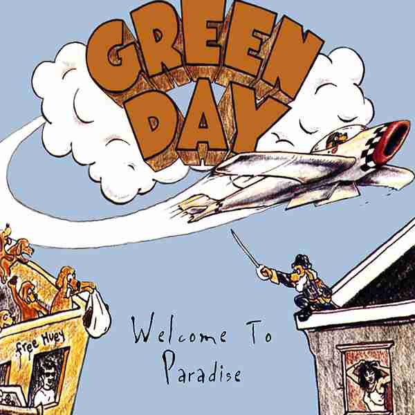 GREEN DAY: WELCOME TO PARADISE Studio Single Album (1994)