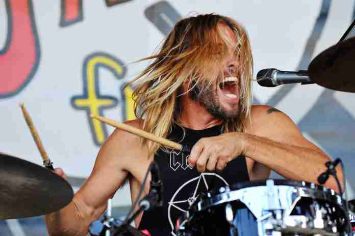 Taylor Hawkins Tribute Concert Signed Instrument Auction